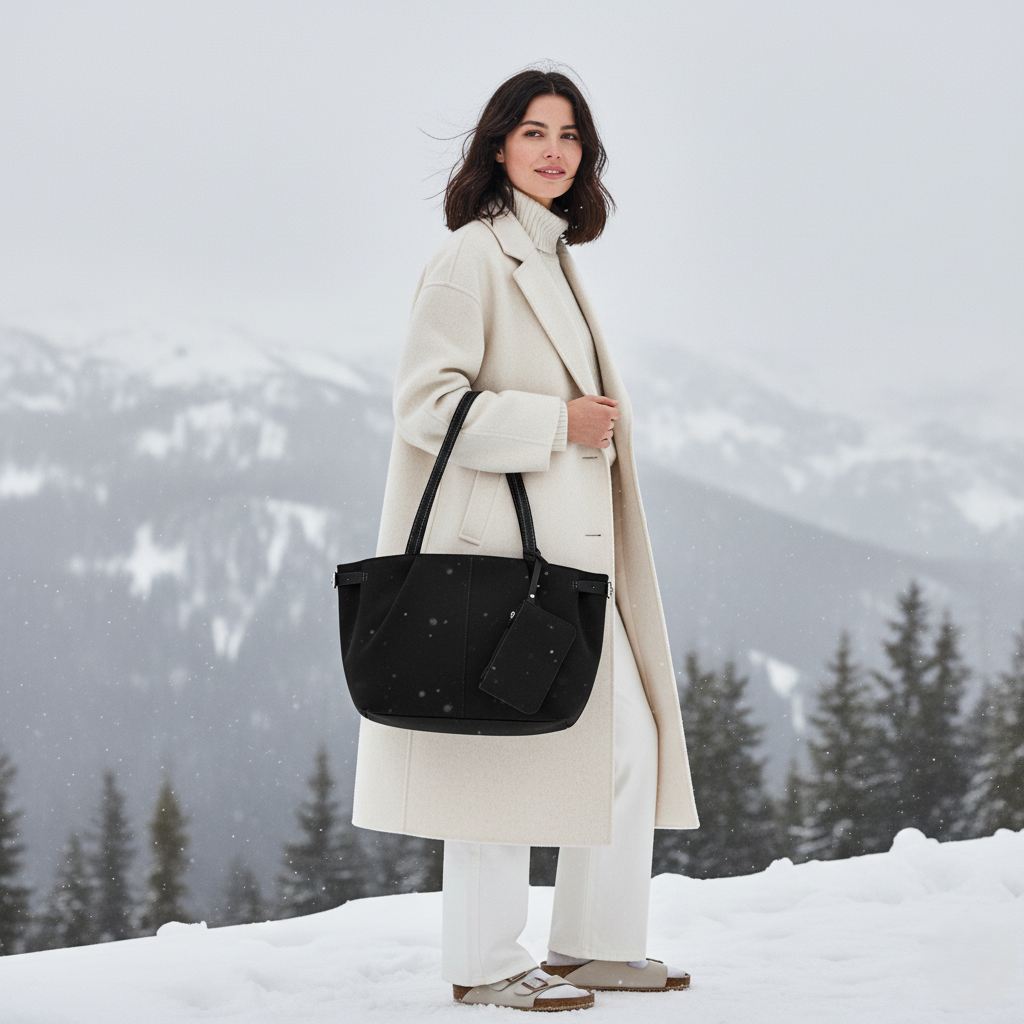 Balorin Sac Épaule Femme Velmora Noir