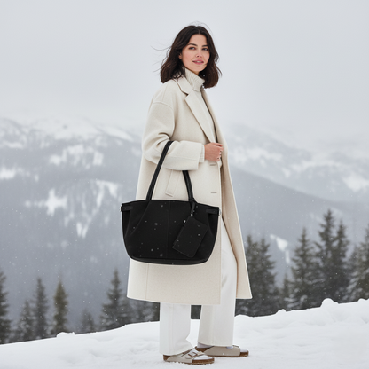 Balorin Sac Épaule Femme Velmora Noir