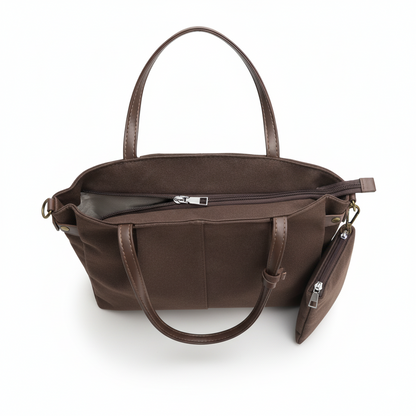 Balorin Sac Épaule Femme Velmora Café