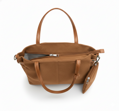 Balorin Sac Épaule Femme Velmora Brun